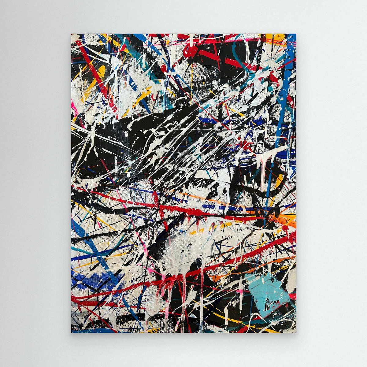 DESTRUCTION  (2024) CANVAS PRINT   