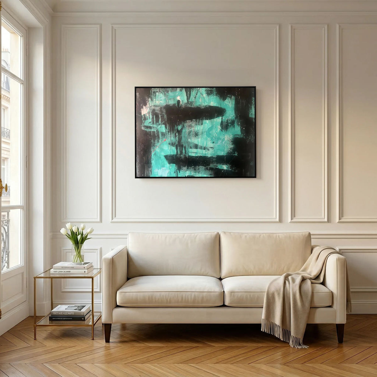 GREEN  (2024) CANVAS PRINT   