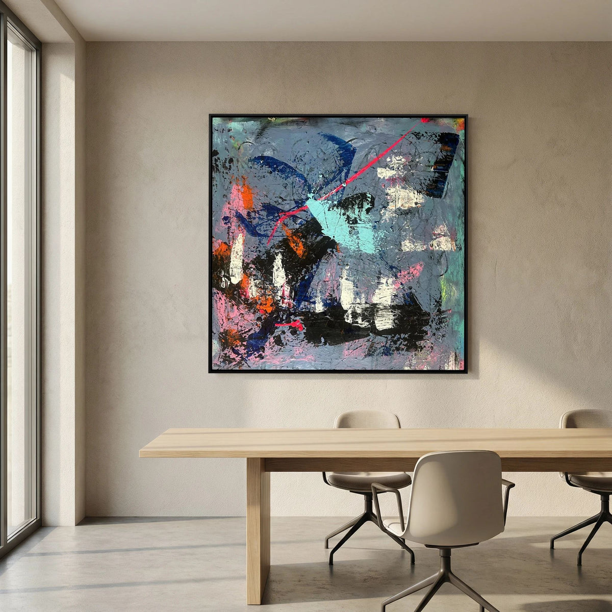 ABSTRACTION (2023) PRINT ON CANVAS   