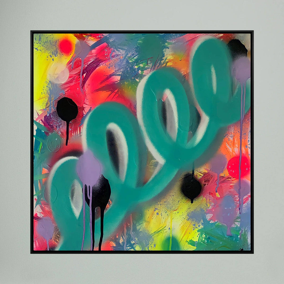 CANDY CRUSH (2020) PRINT ON CANVAS 