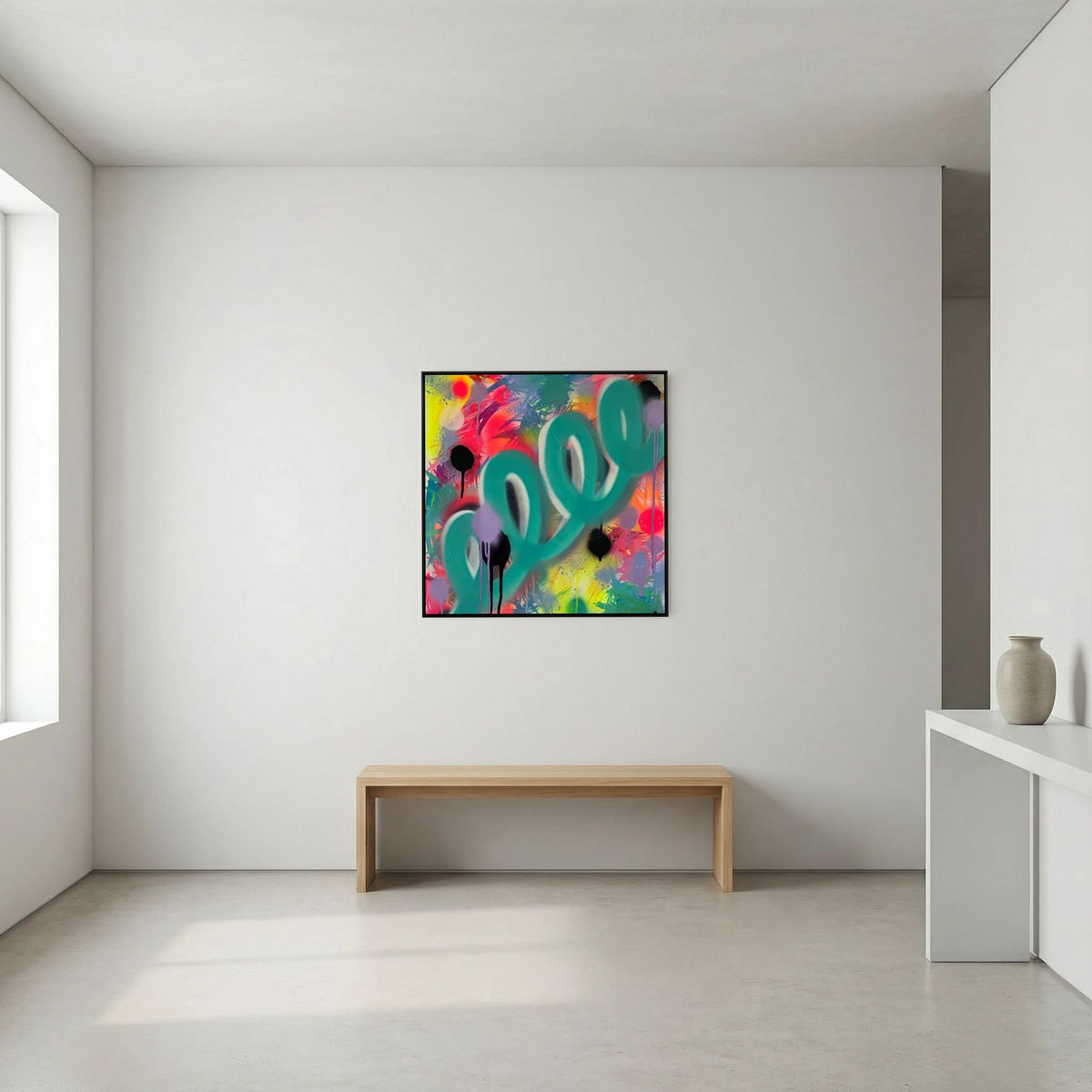 CANDY CRUSH (2020) PRINT ON CANVAS 