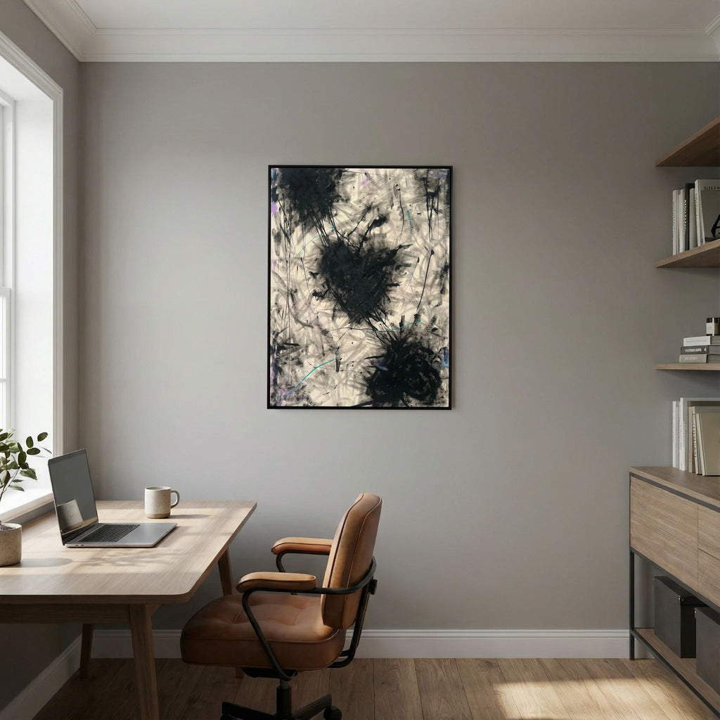 THREE HEARTS (2024) CANVAS PRINT 