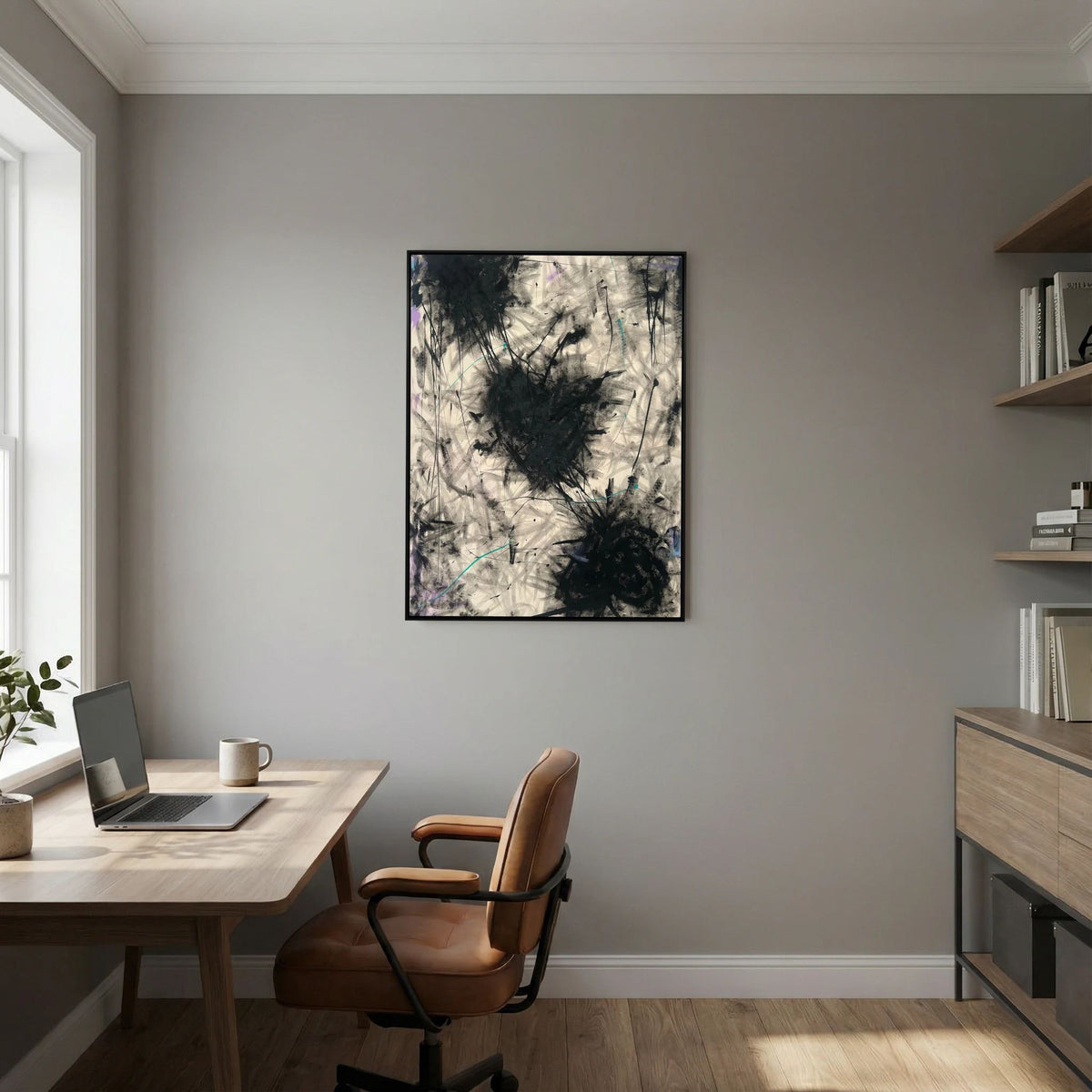 THREE HEARTS (2024) CANVAS PRINT 