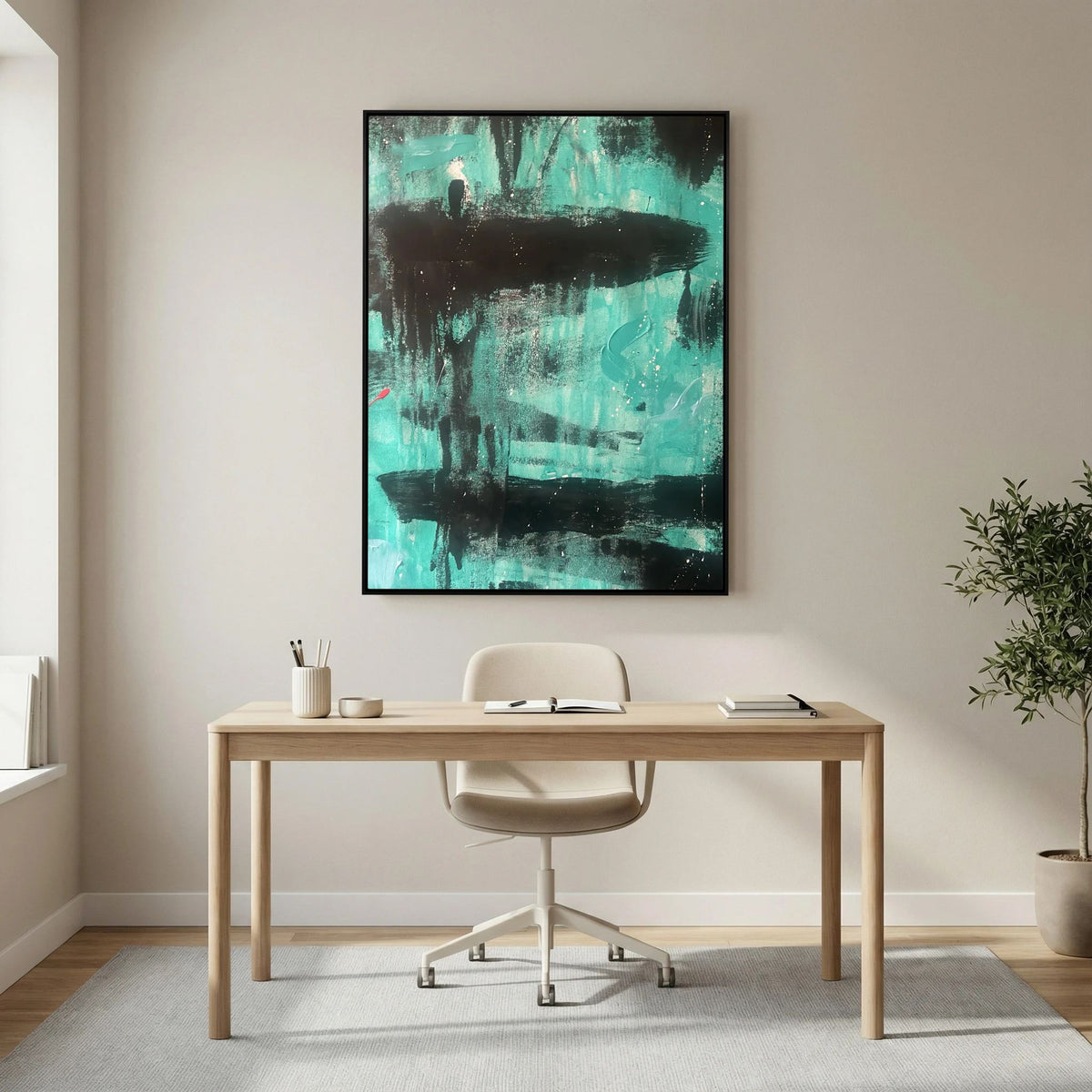 CRIMSON  (2024) CANVAS PRINT   