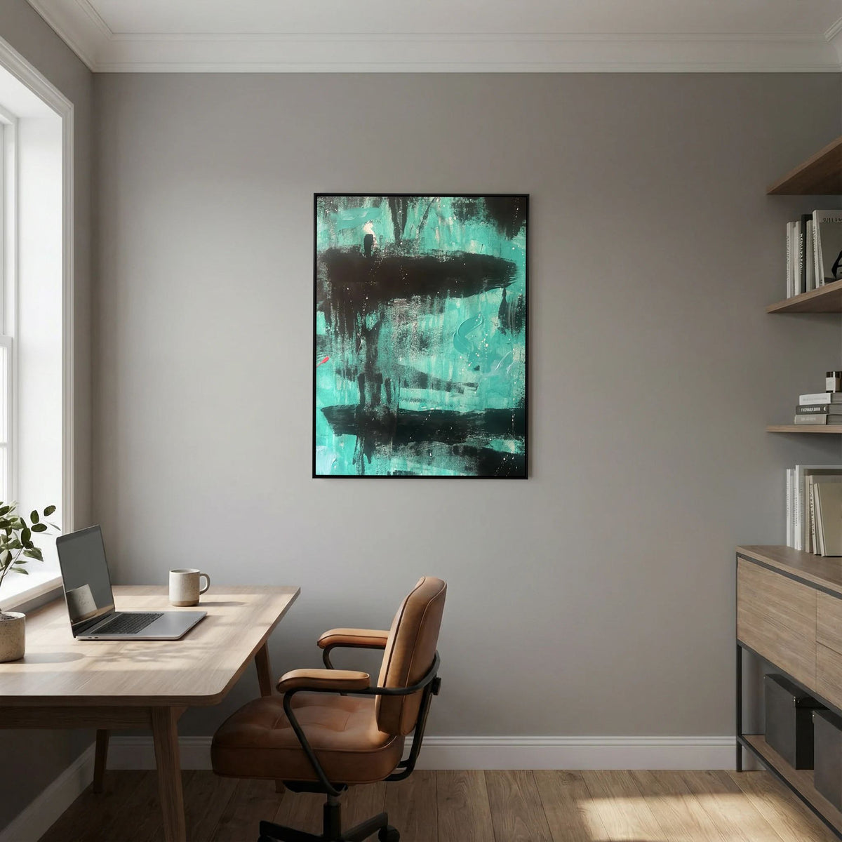 CRIMSON  (2024) CANVAS PRINT   