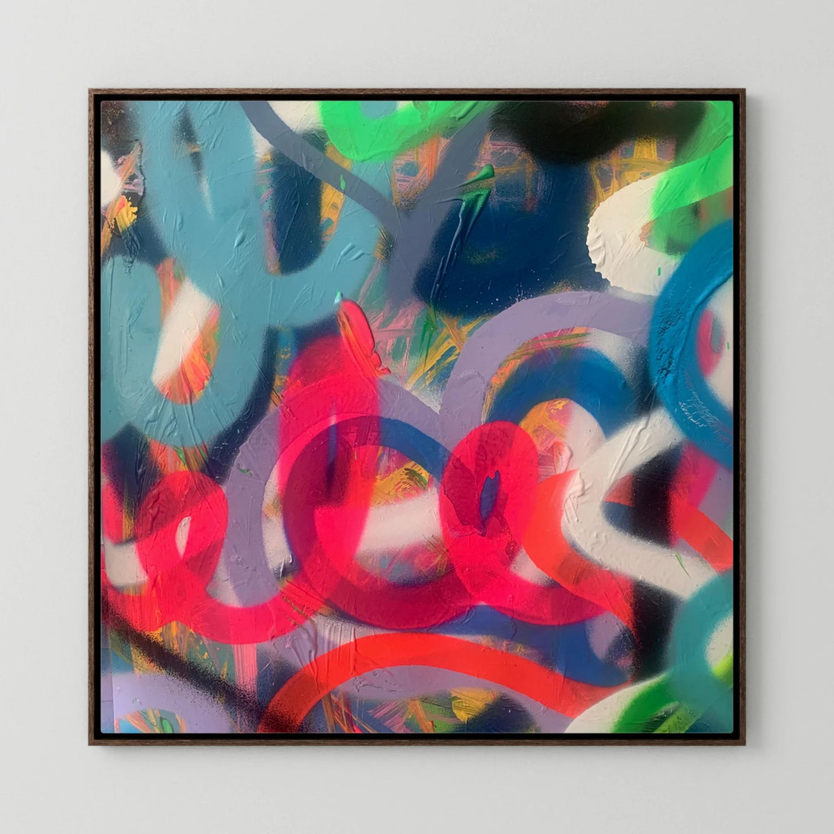 ACTIONS IN HASTE CANVAS PRINT