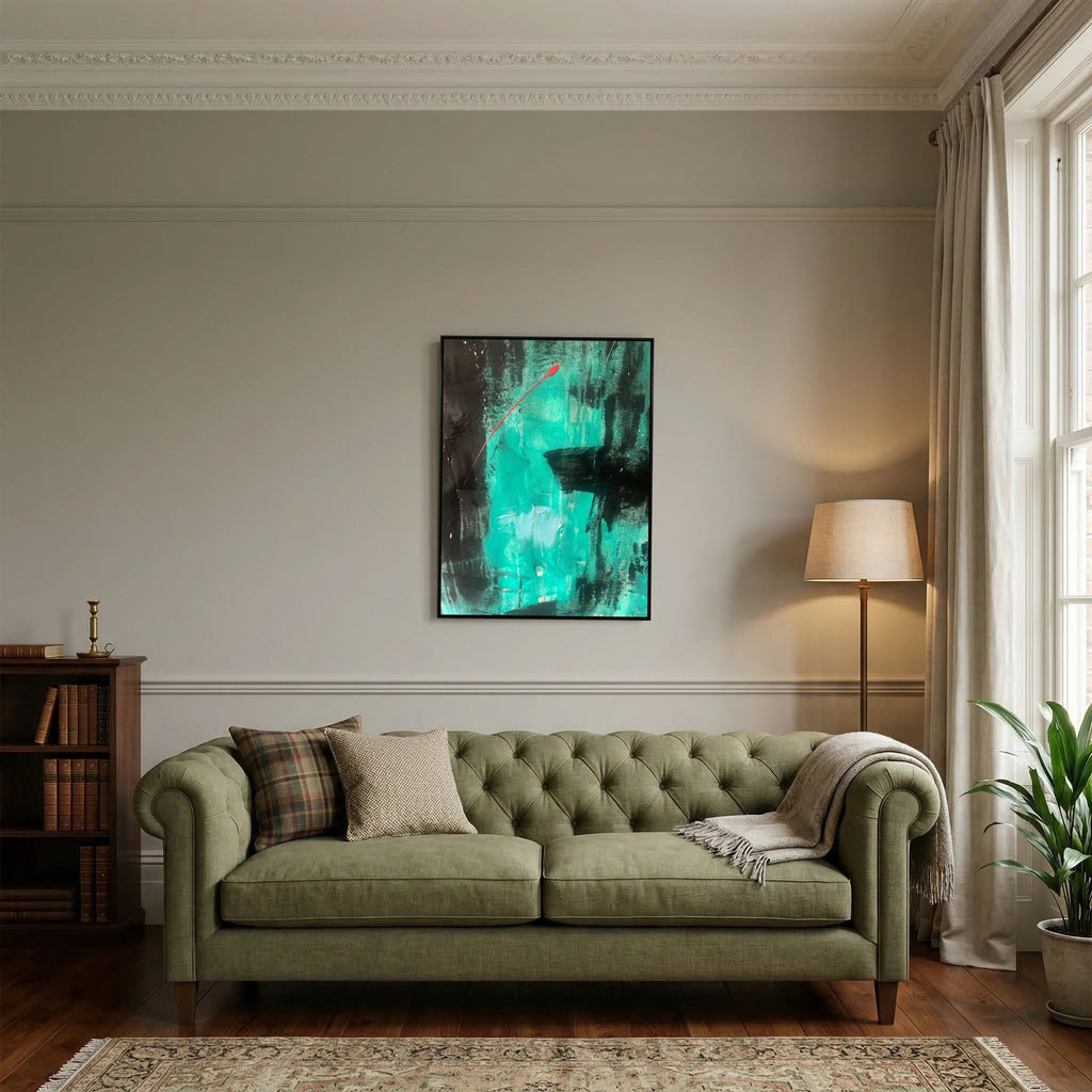 AN ABSTRACT PLACE (2017) CANVAS PRINT 