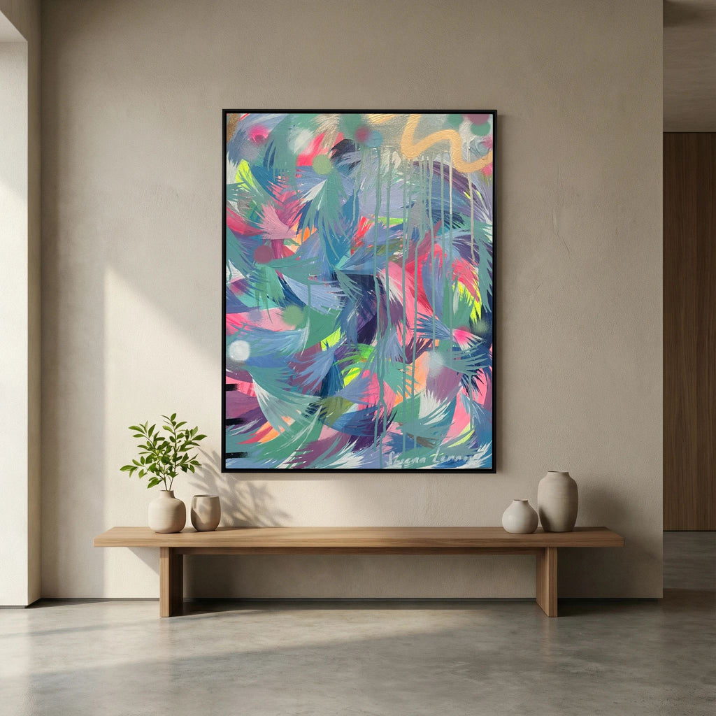 TROPICAL HUES (2021) CANVAS PRINT 