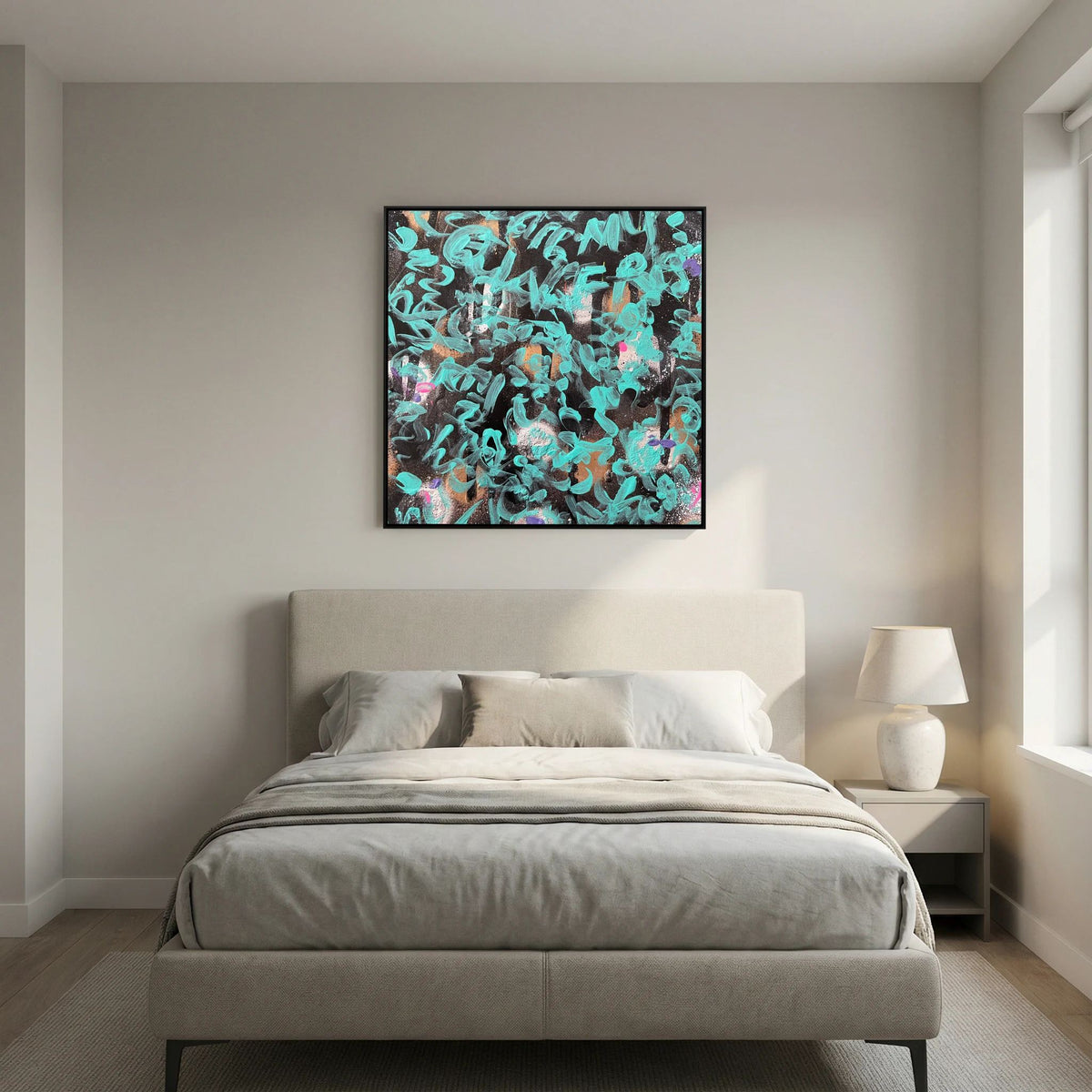 NO FLOWERS (2020) PRINT ON CANVAS 
