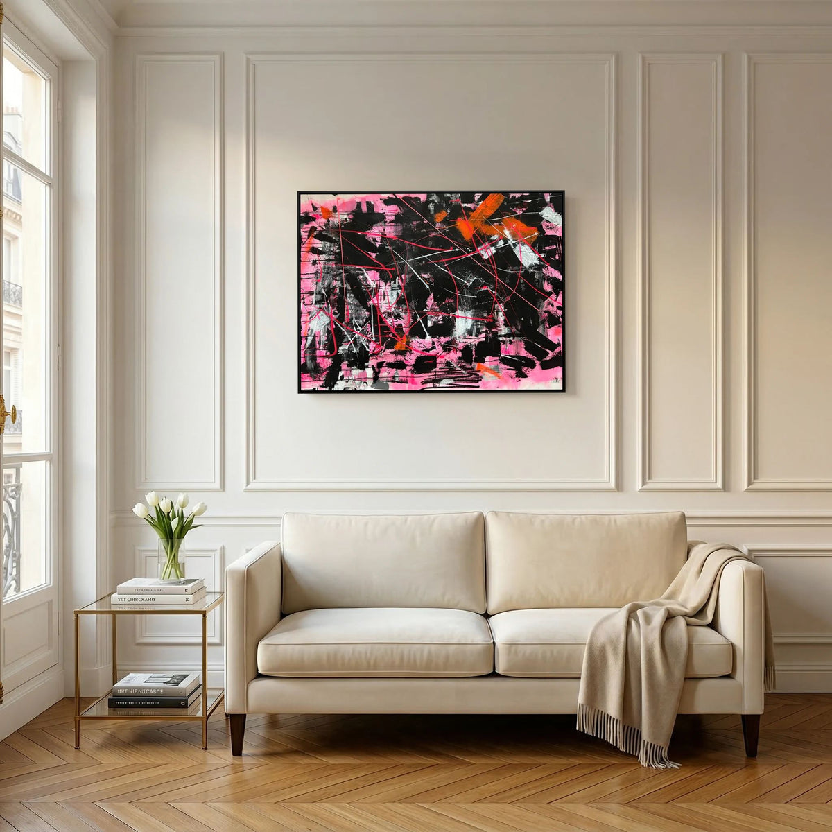 BURN A BRIDGE (2024) CANVAS PRINT 