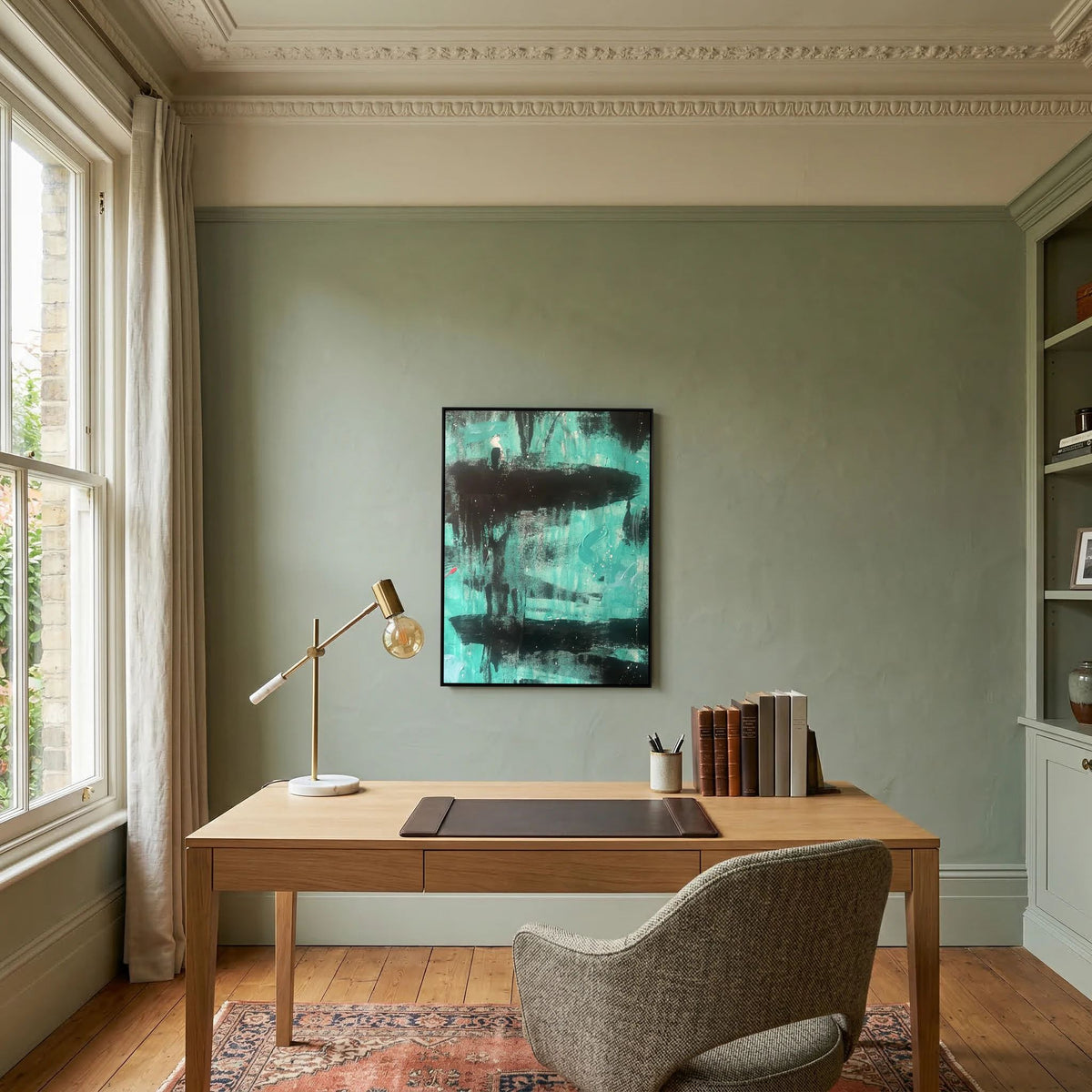 GREEN  (2024) CANVAS PRINT   