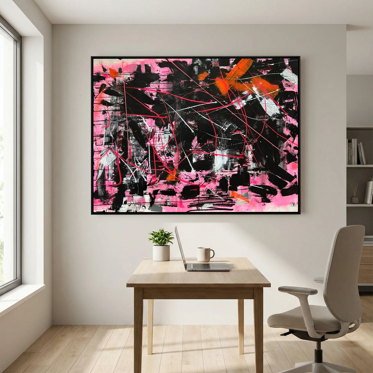 BURN A BRIDGE (2024) CANVAS PRINT 
