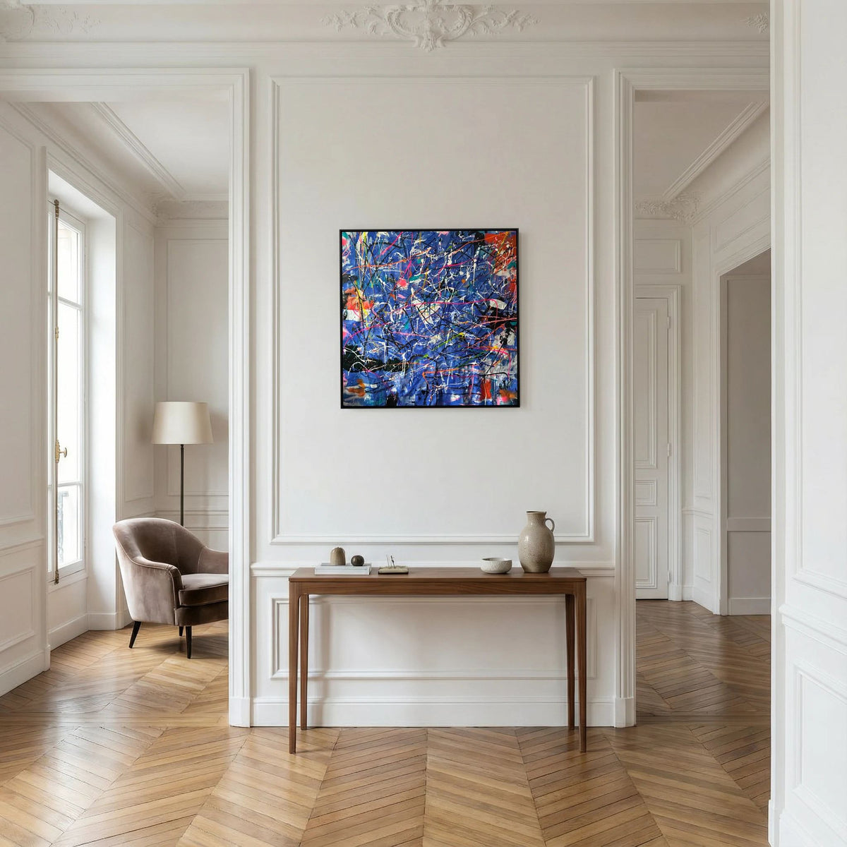 INDIGO (2024) PRINT ON CANVAS    