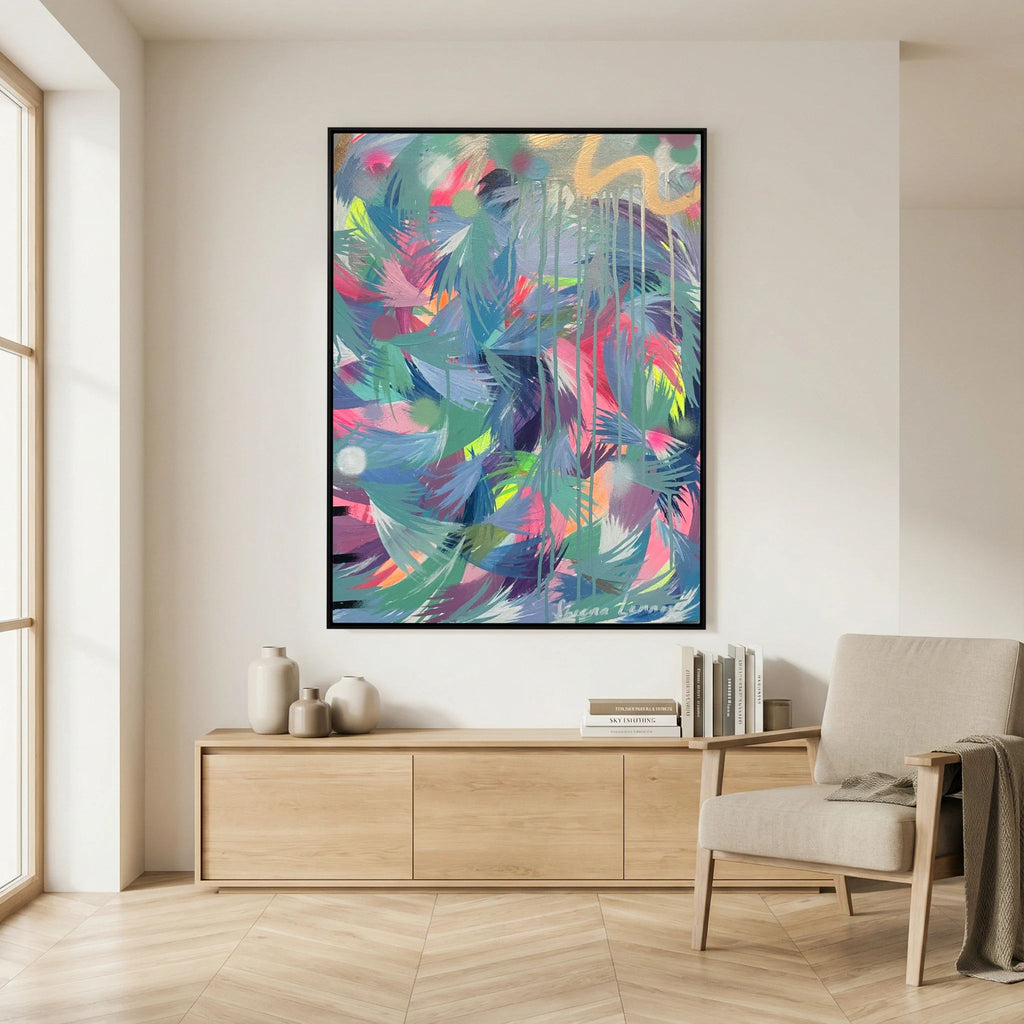 TROPICAL HUES (2021) CANVAS PRINT 