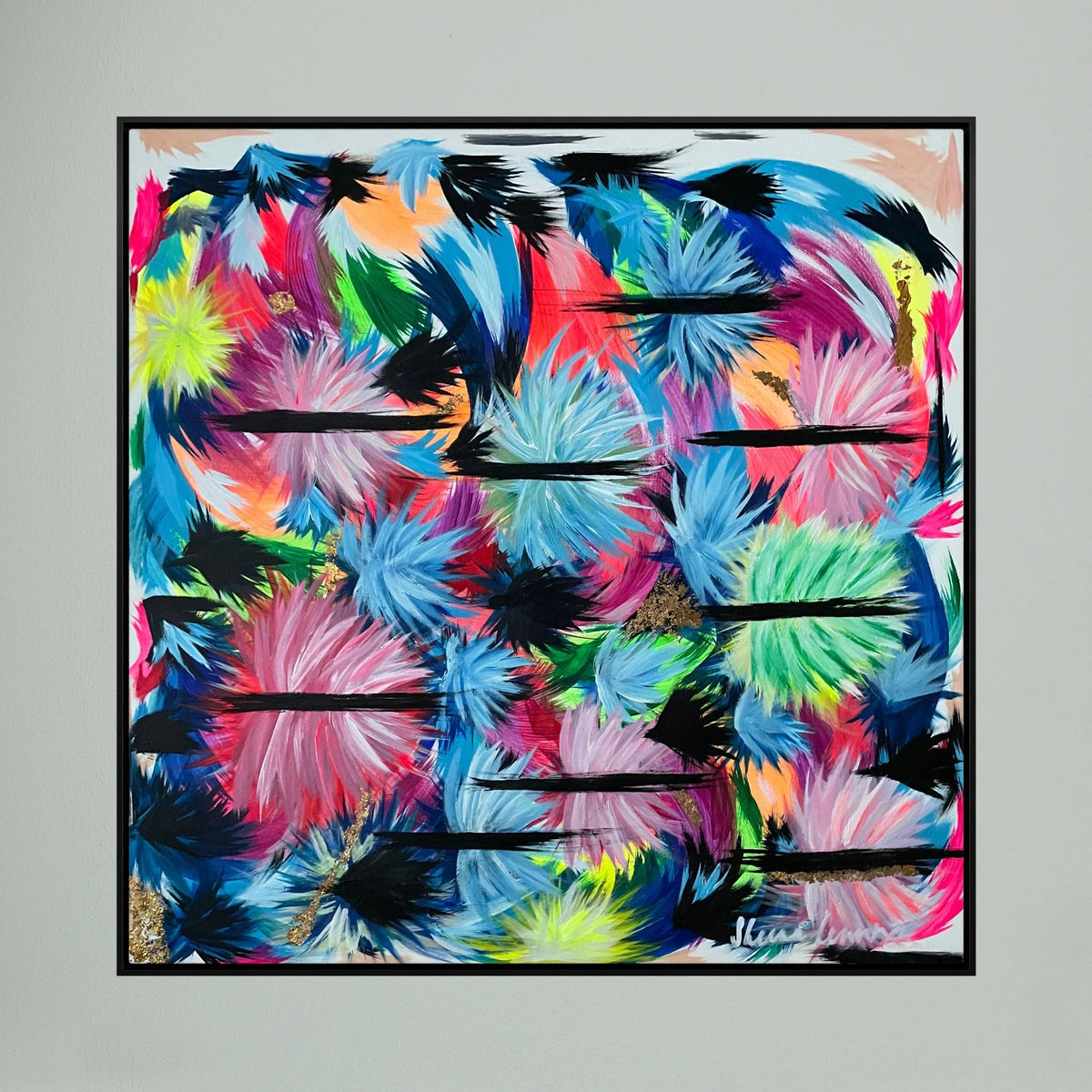 ELEVEN PRINT ON CANVAS