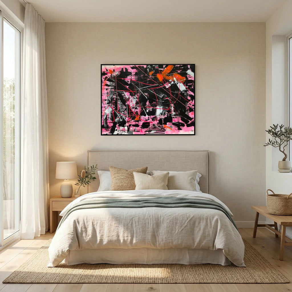 BURN A BRIDGE (2024) CANVAS PRINT 