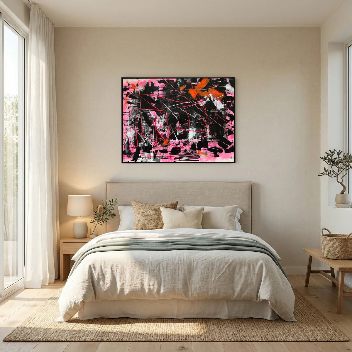 BURN A BRIDGE (2024) CANVAS PRINT 
