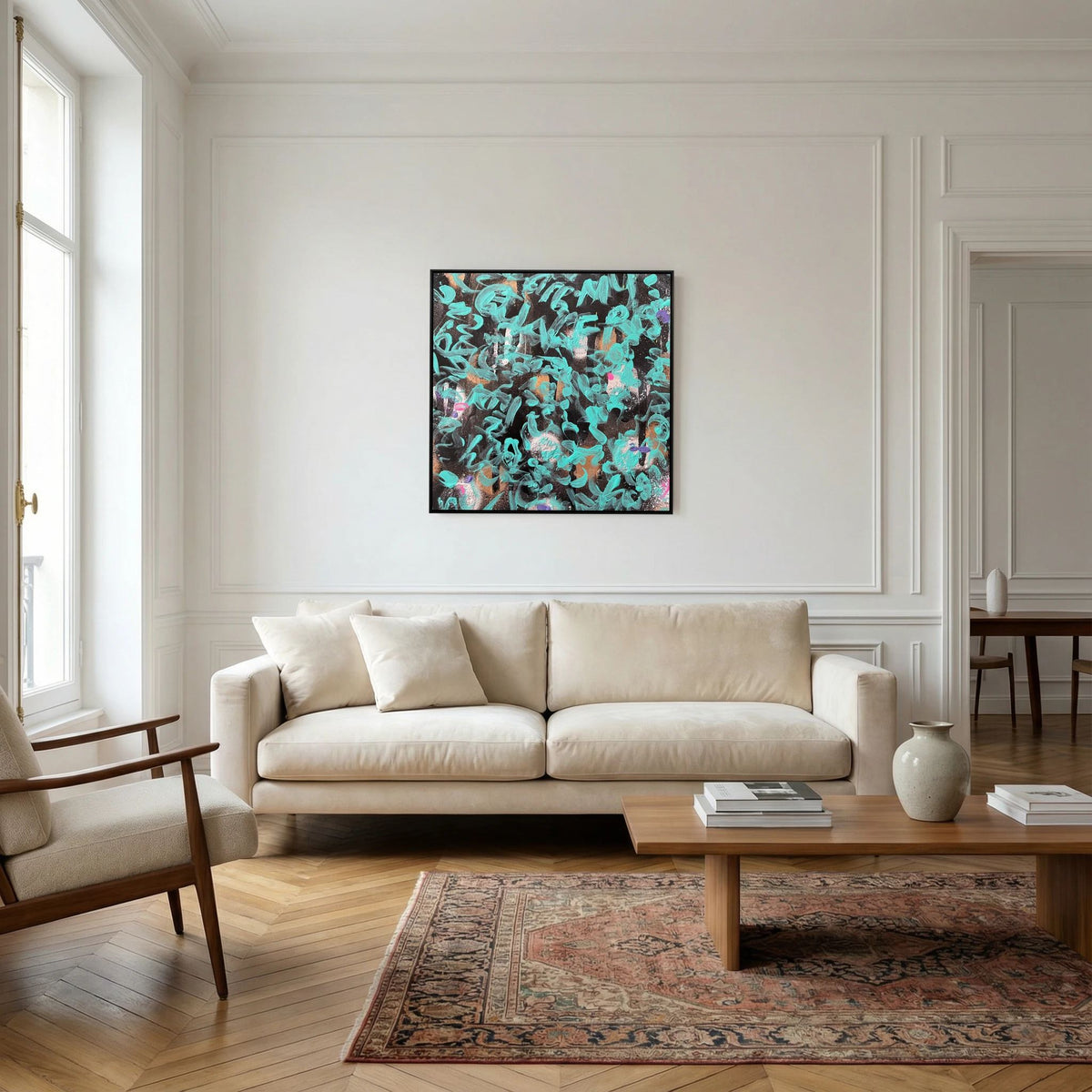 NO FLOWERS (2020) PRINT ON CANVAS 