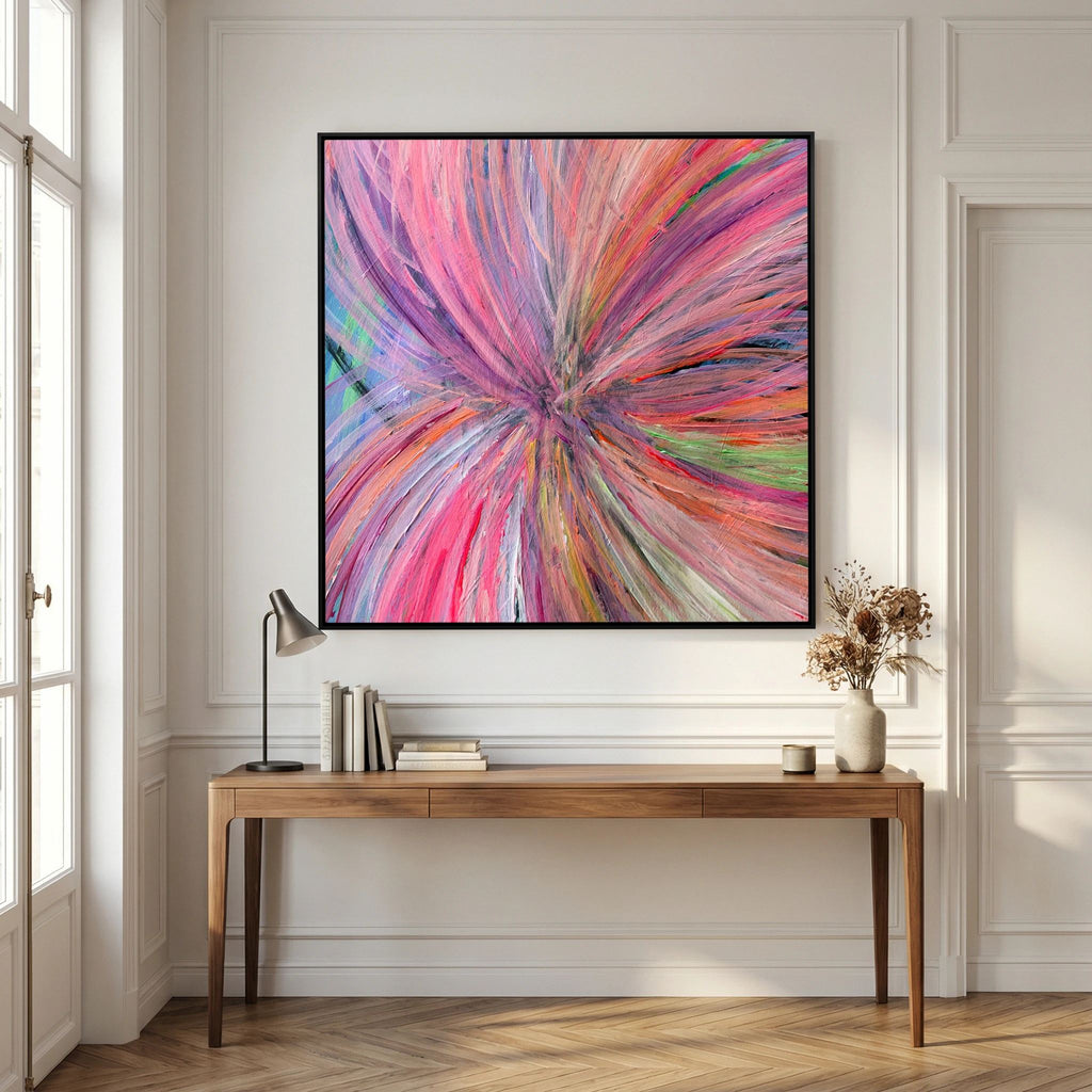 FIXATED (2020) PRINT ON CANVAS 
