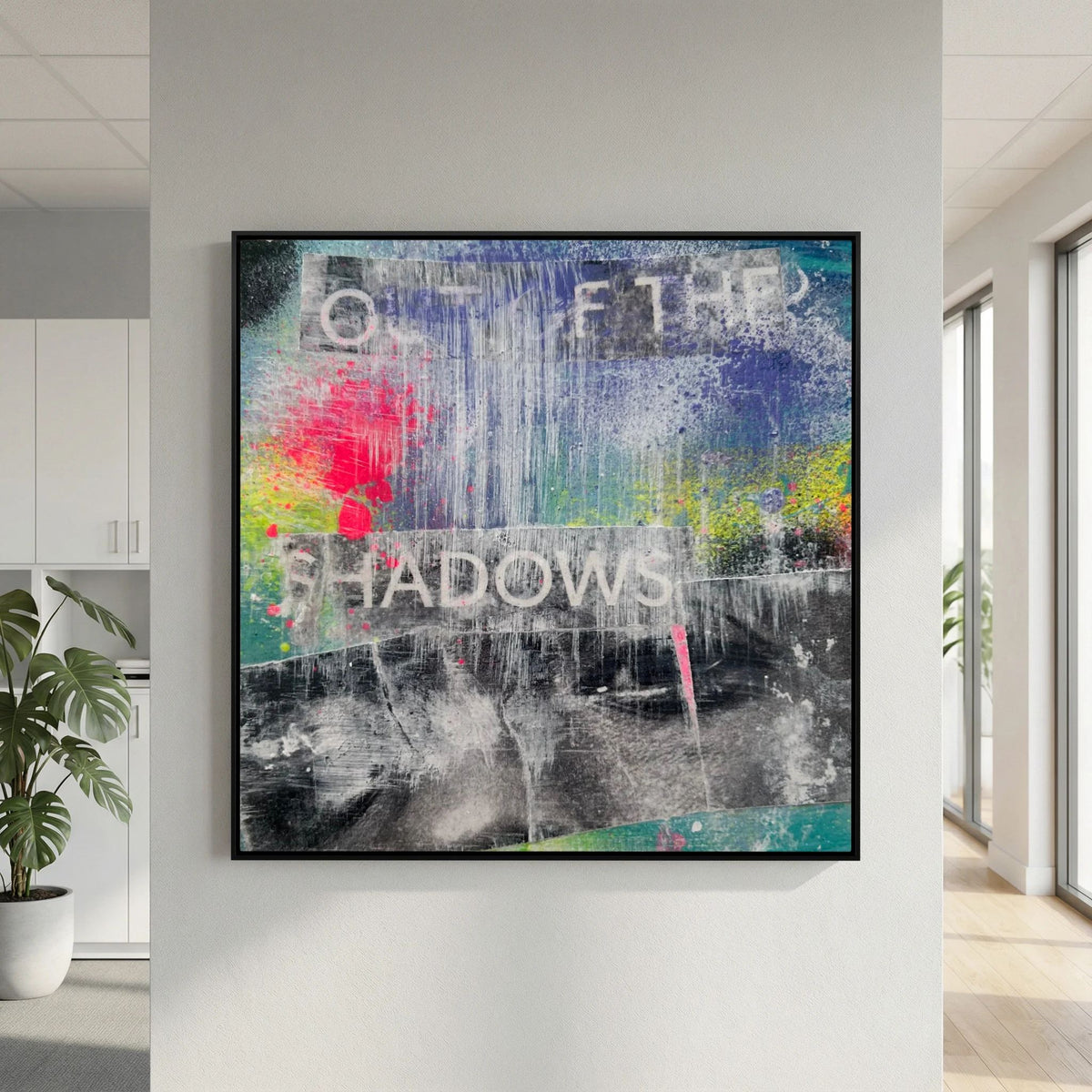 OUT OF THE SHADOWS (2023) CANVAS PRINT
