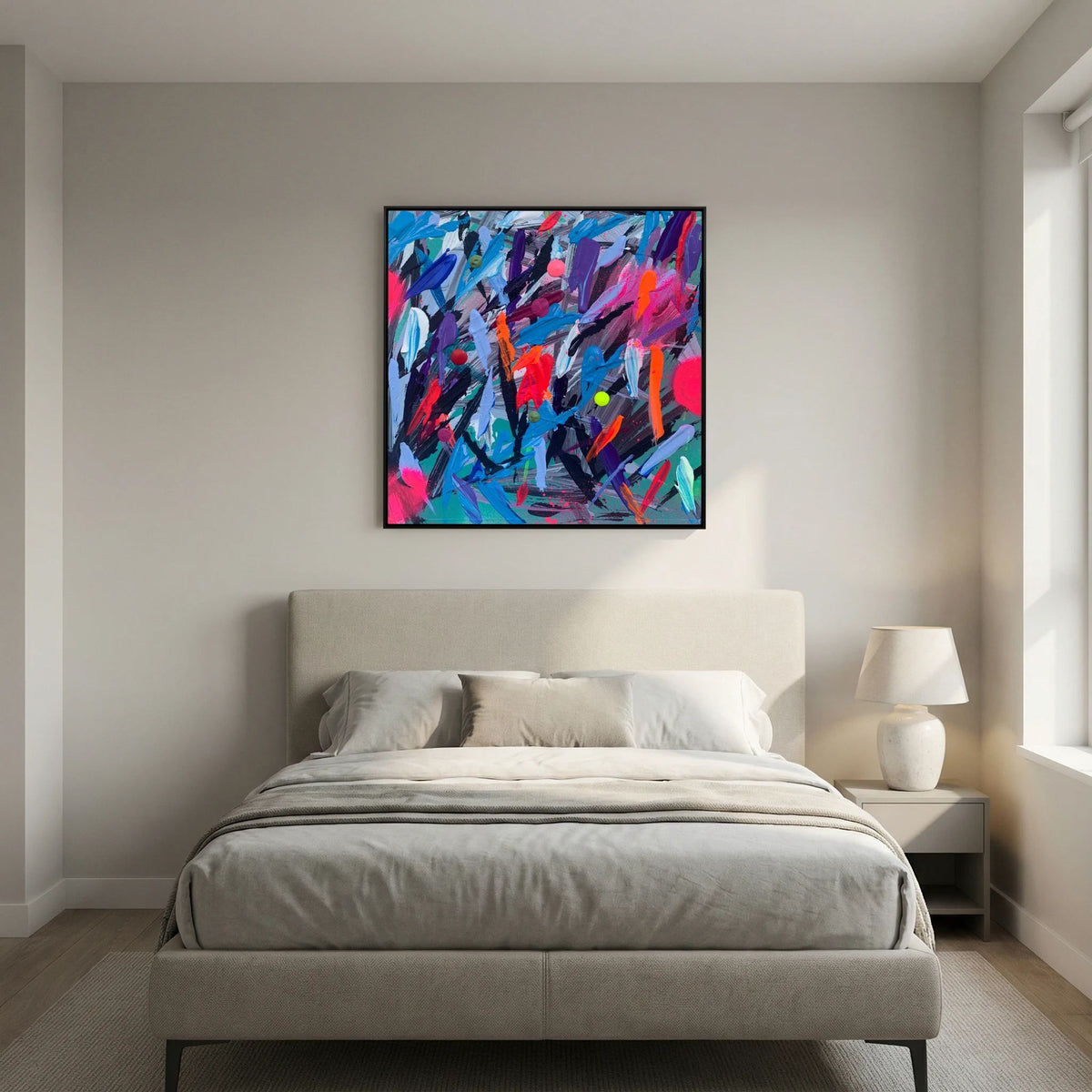 BLUE JAY (2020) PRINT ON CANVAS 
