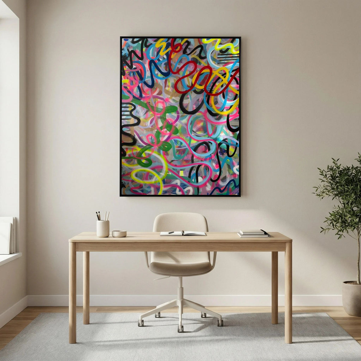 COMPLEXES (2022) CANVAS PRINT  - Copy