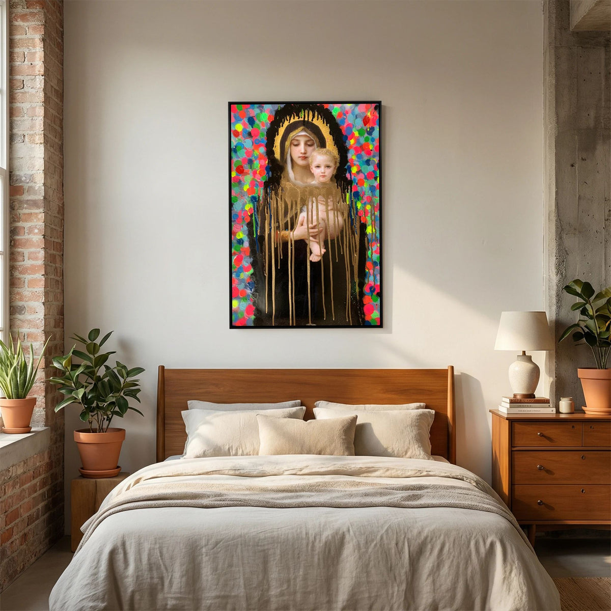 THE MADONNA of THE LILIES (2021 Print)