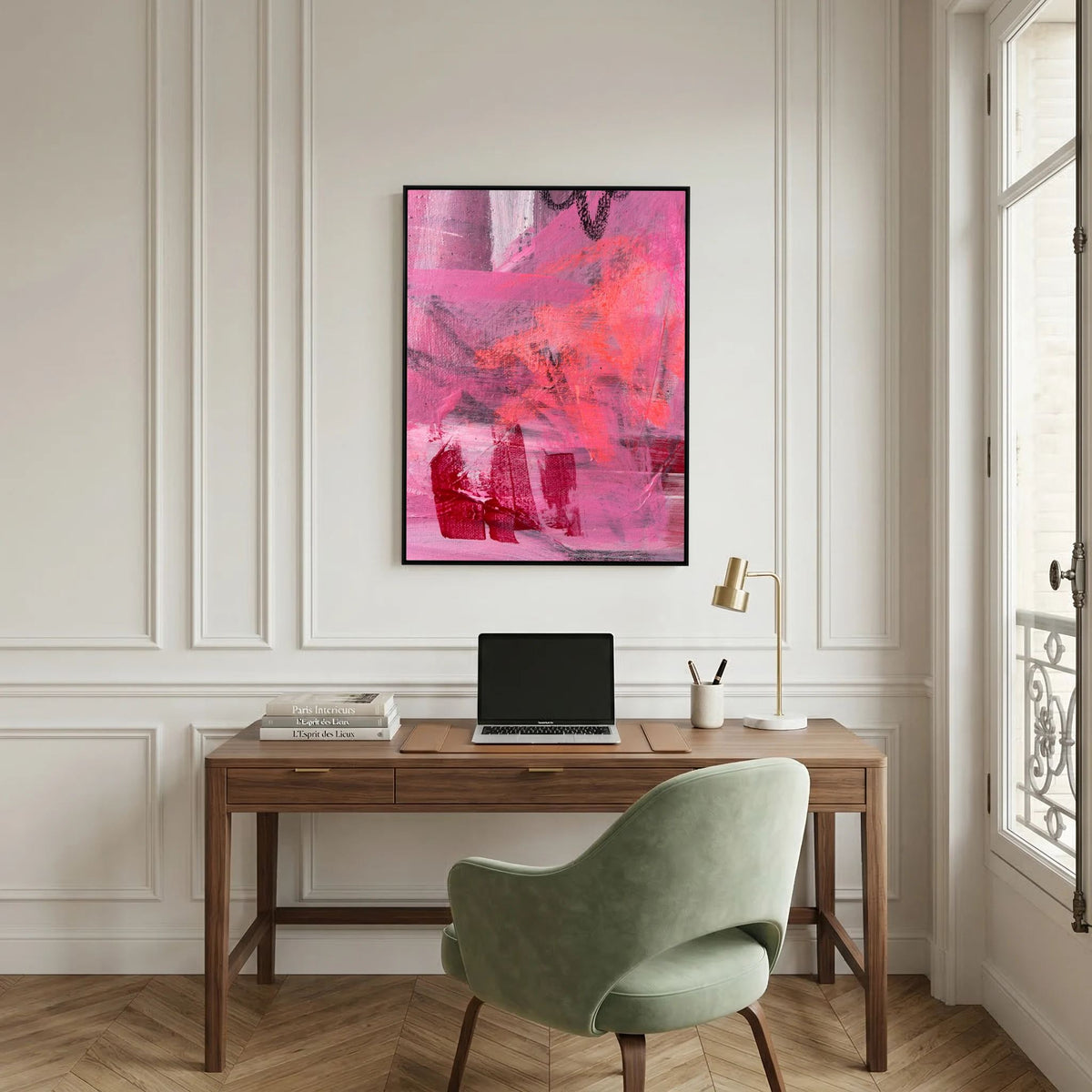 CRIMSON  (2024) CANVAS PRINT   