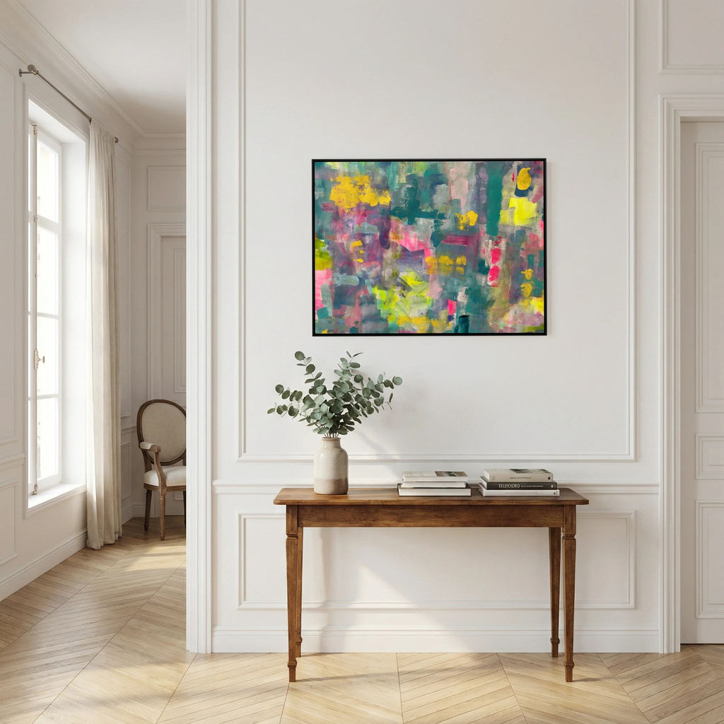 GARDEN IN SUMMER (2023) CANVAS PRINT   