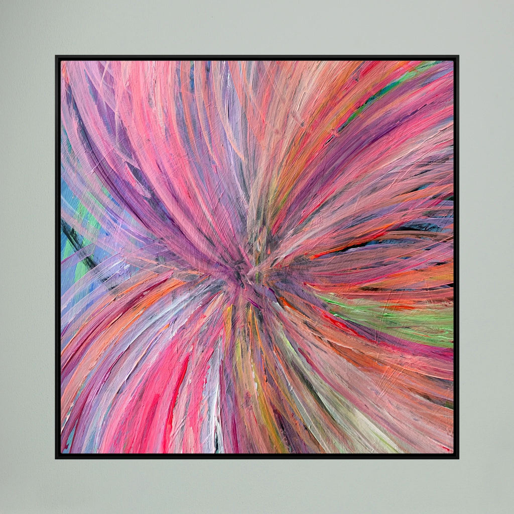 FIXATED (2020) PRINT ON CANVAS 