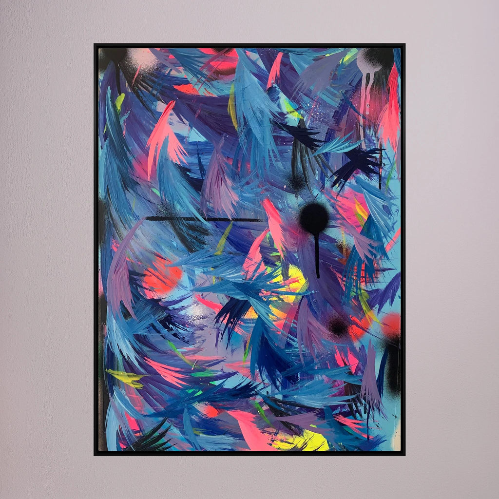 CYAN (2021) CANVAS PRINT   - Copy