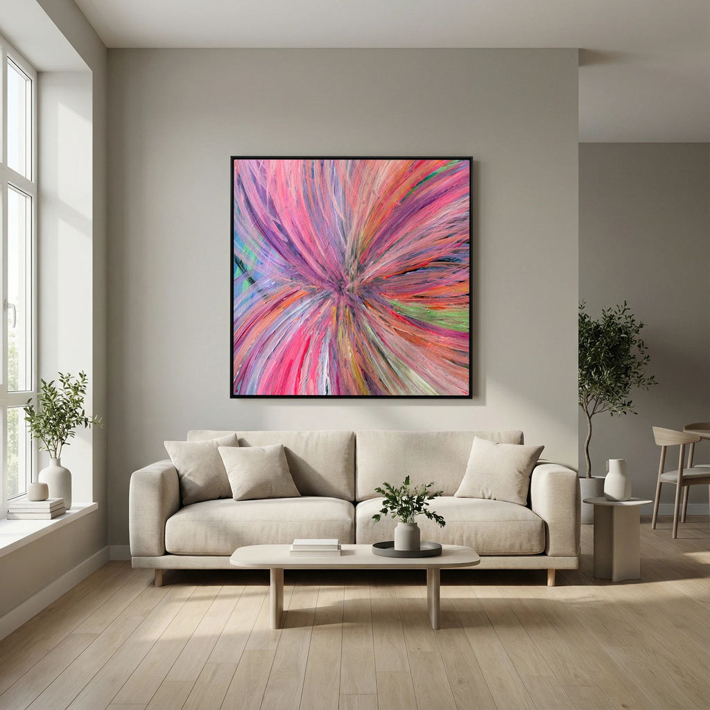 FIXATED (2020) PRINT ON CANVAS 