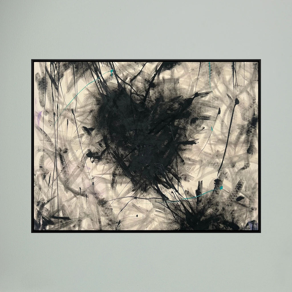 THREE HEARTS (2024) CANVAS PRINT 