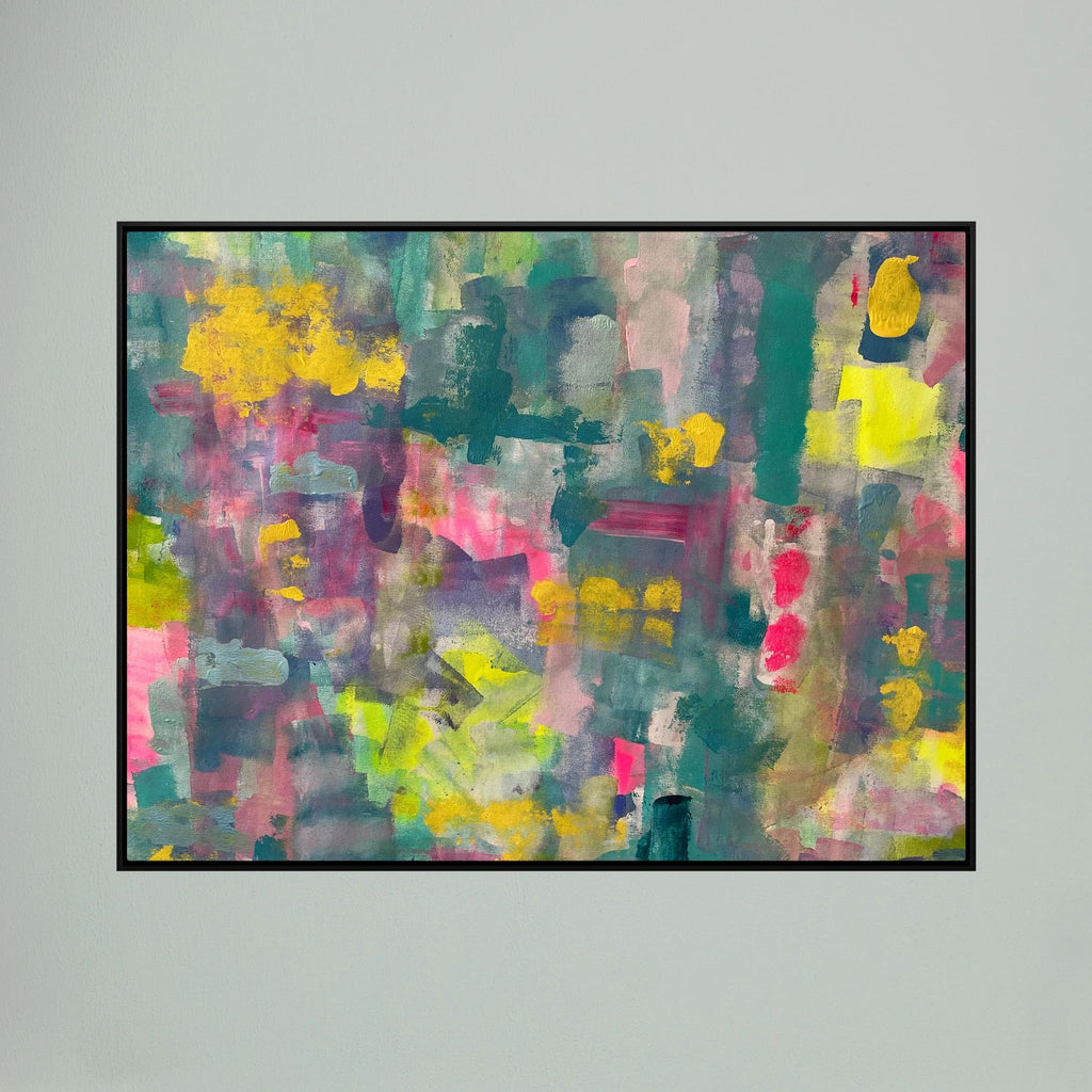 GARDEN IN SUMMER (2023) CANVAS PRINT   