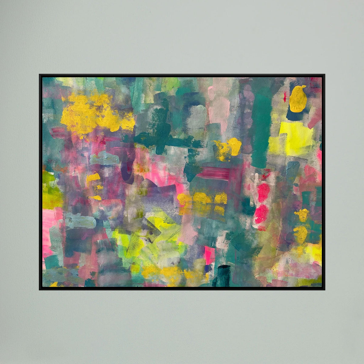 GARDEN IN SUMMER (2023) CANVAS PRINT   