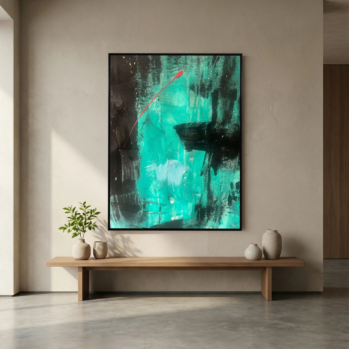 AN ABSTRACT PLACE (2017) CANVAS PRINT 