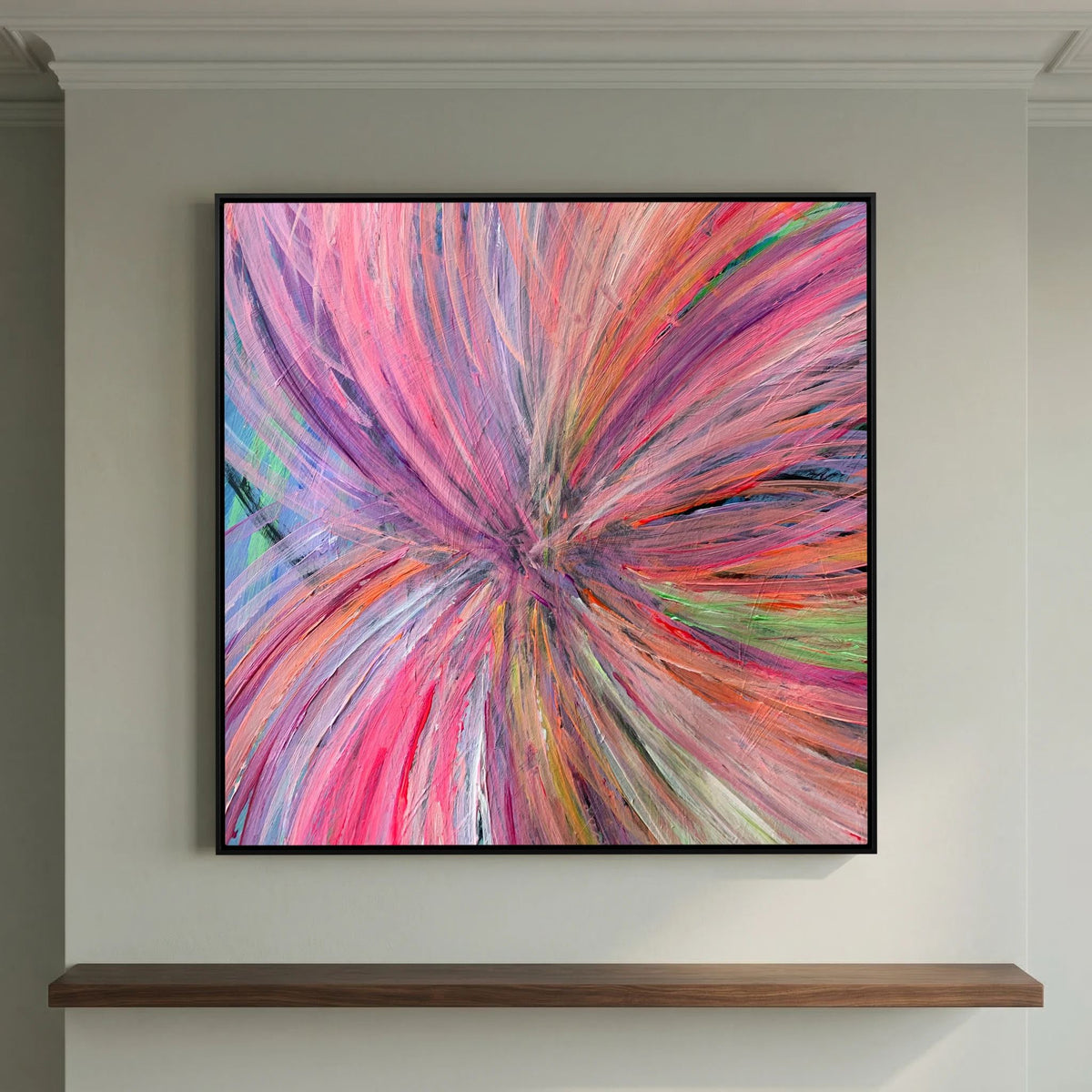 FIXATED (2020) PRINT ON CANVAS 