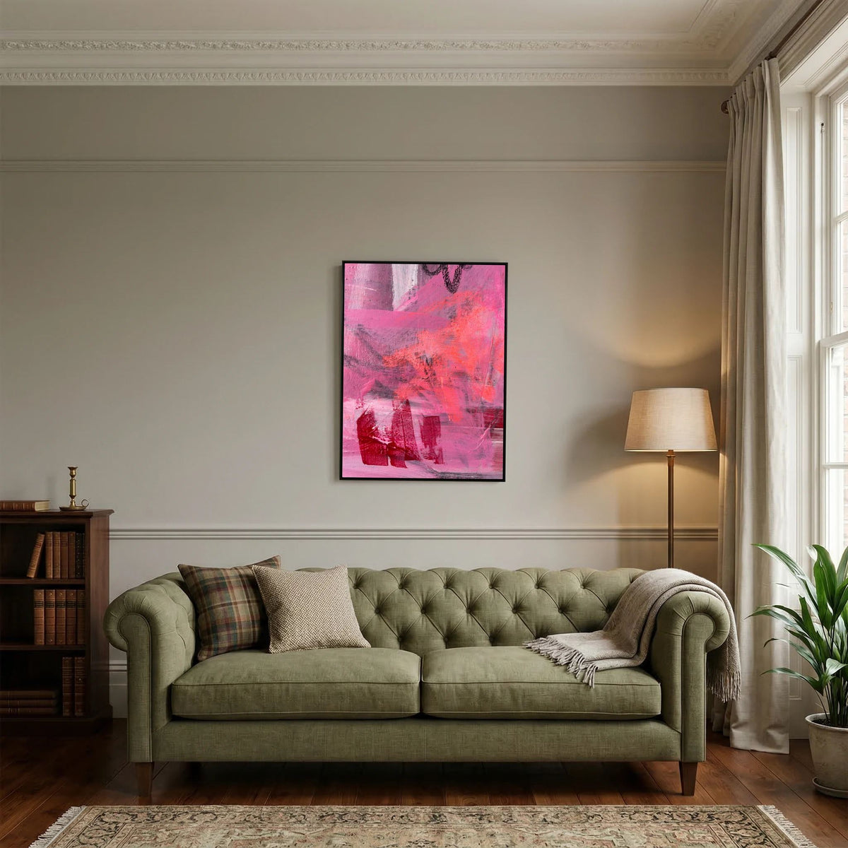 CRIMSON  (2024) CANVAS PRINT   