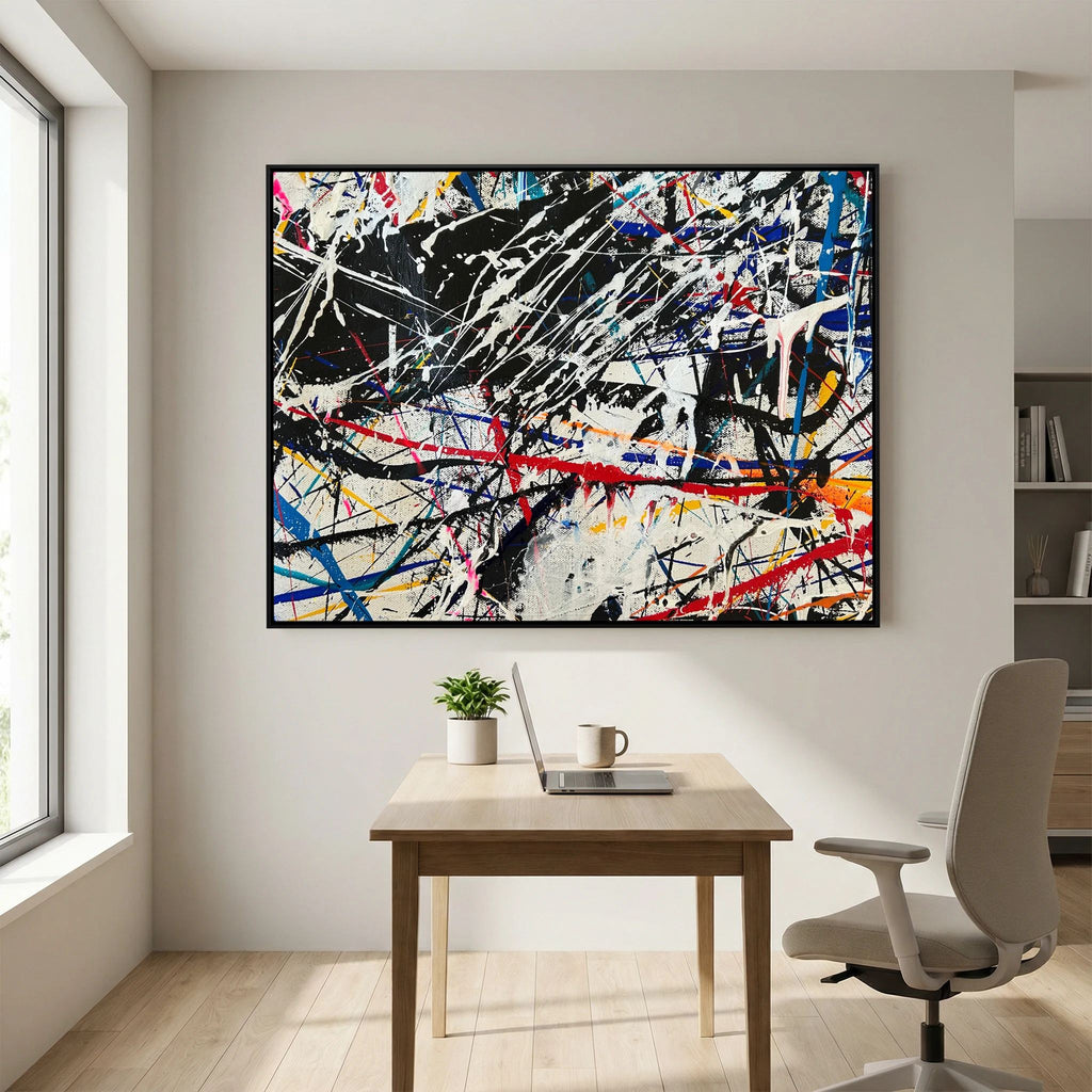 DESTRUCTION  (2024) CANVAS PRINT   