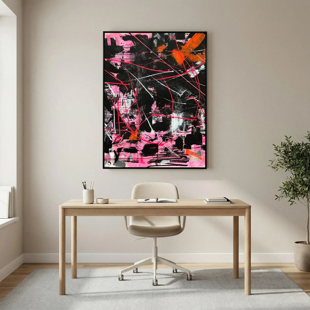 BURN A BRIDGE (2024) CANVAS PRINT 
