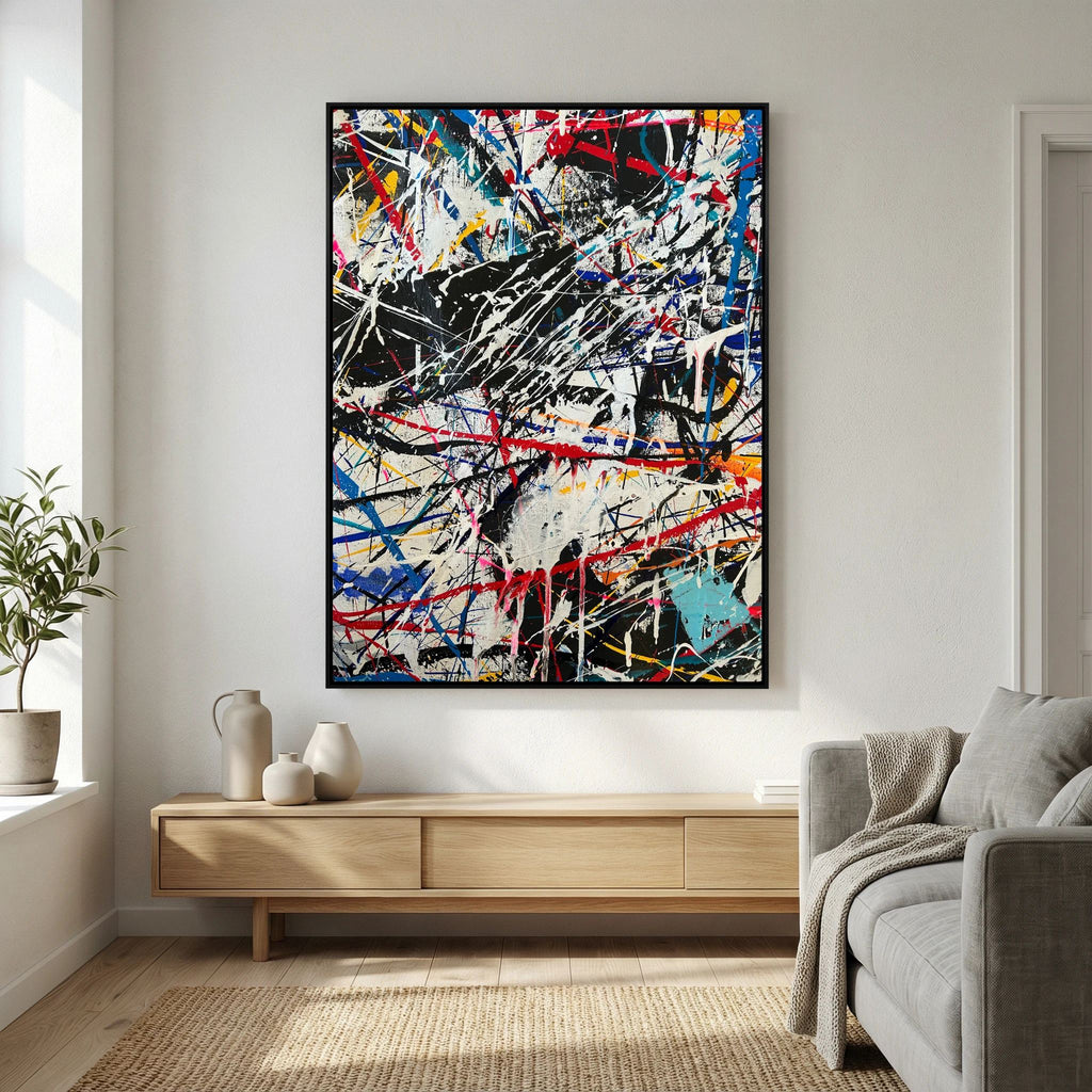 DESTRUCTION  (2024) CANVAS PRINT   