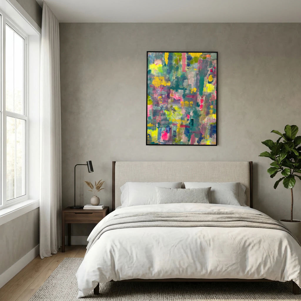 GARDEN IN SUMMER (2023) CANVAS PRINT   