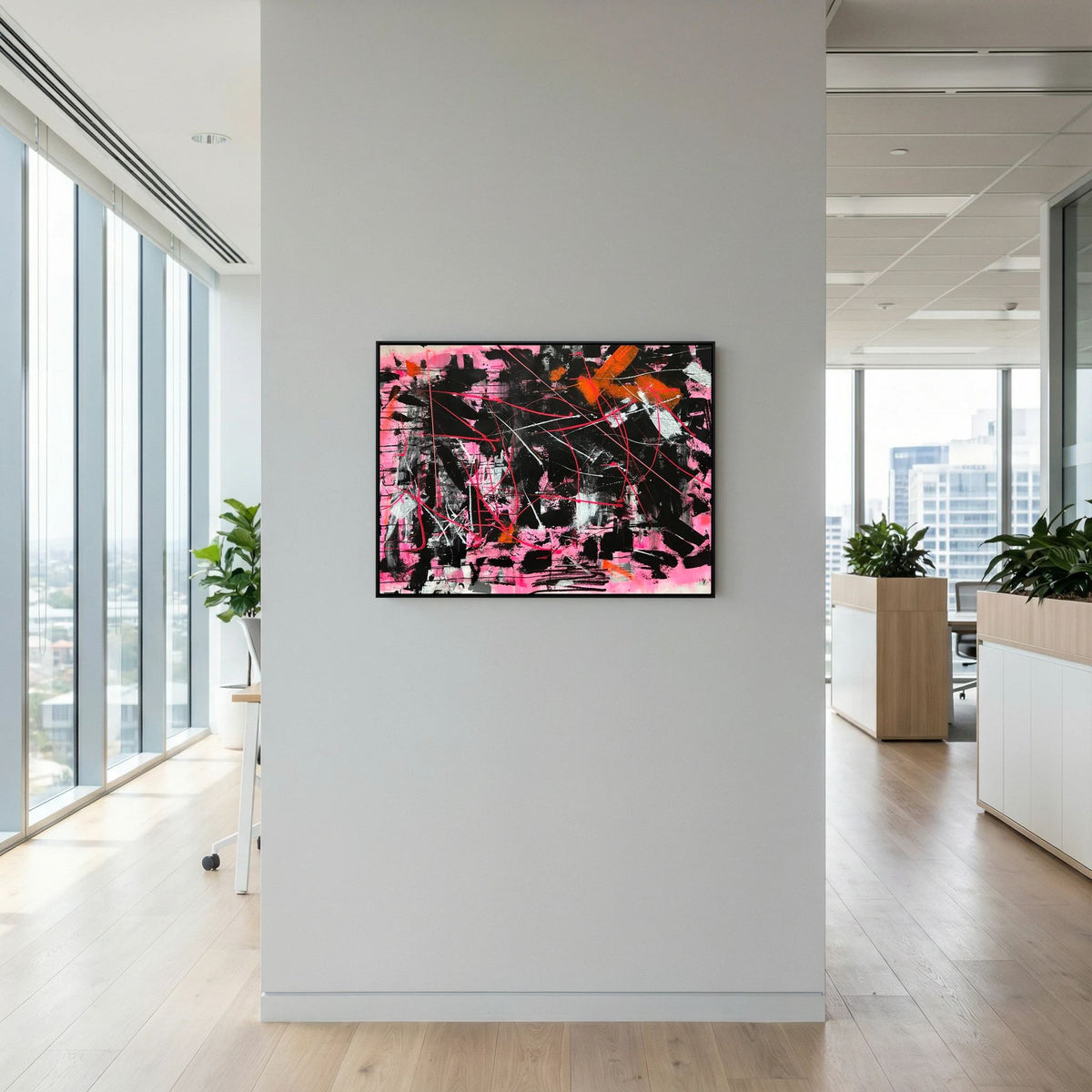 BURN A BRIDGE (2024) CANVAS PRINT 