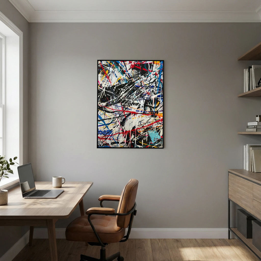 DESTRUCTION  (2024) CANVAS PRINT   