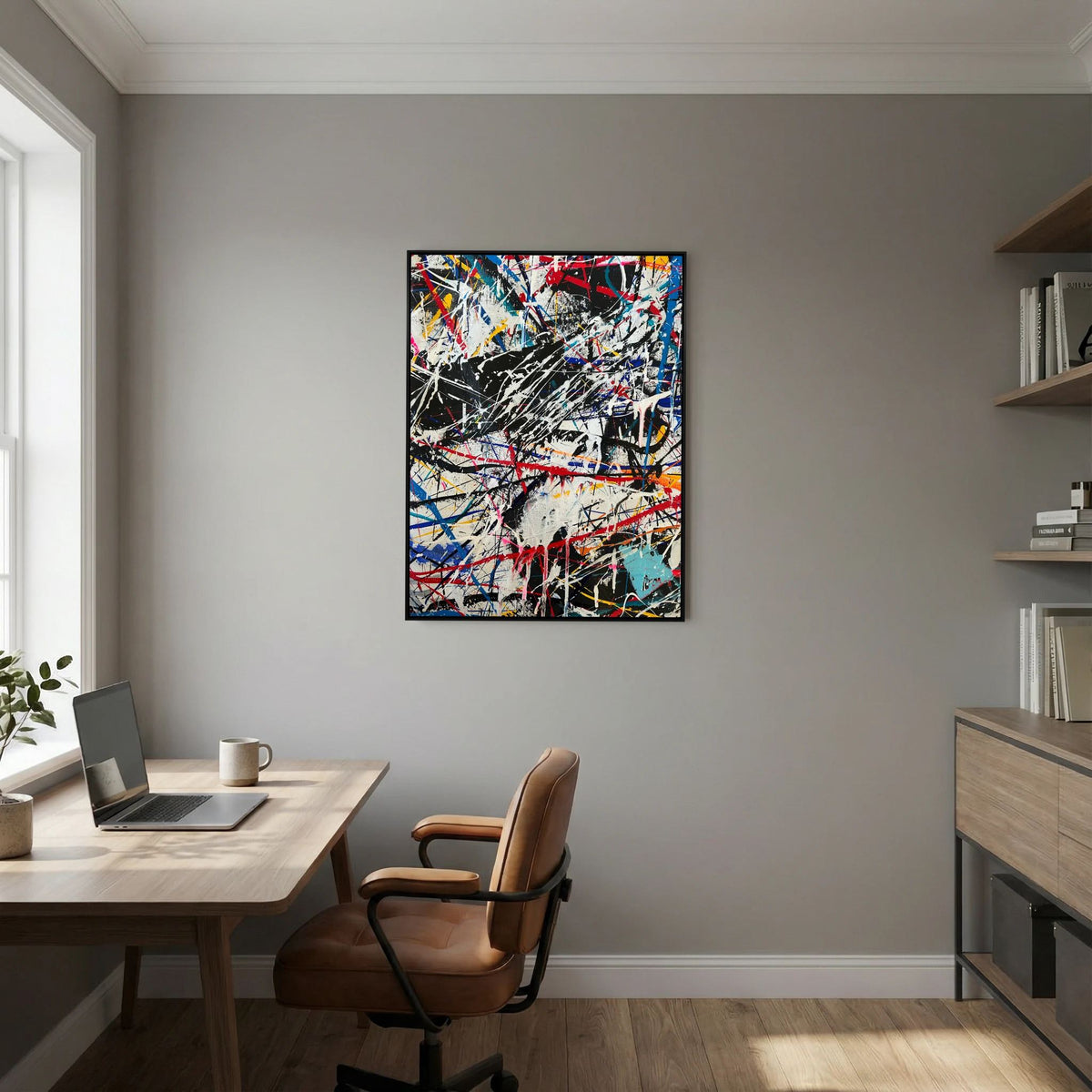 DESTRUCTION  (2024) CANVAS PRINT   