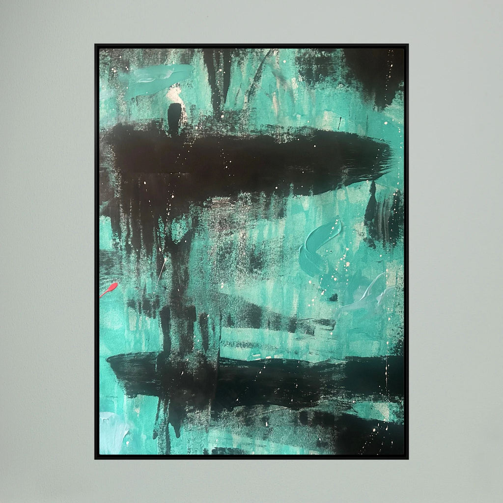 GREEN  (2024) CANVAS PRINT   