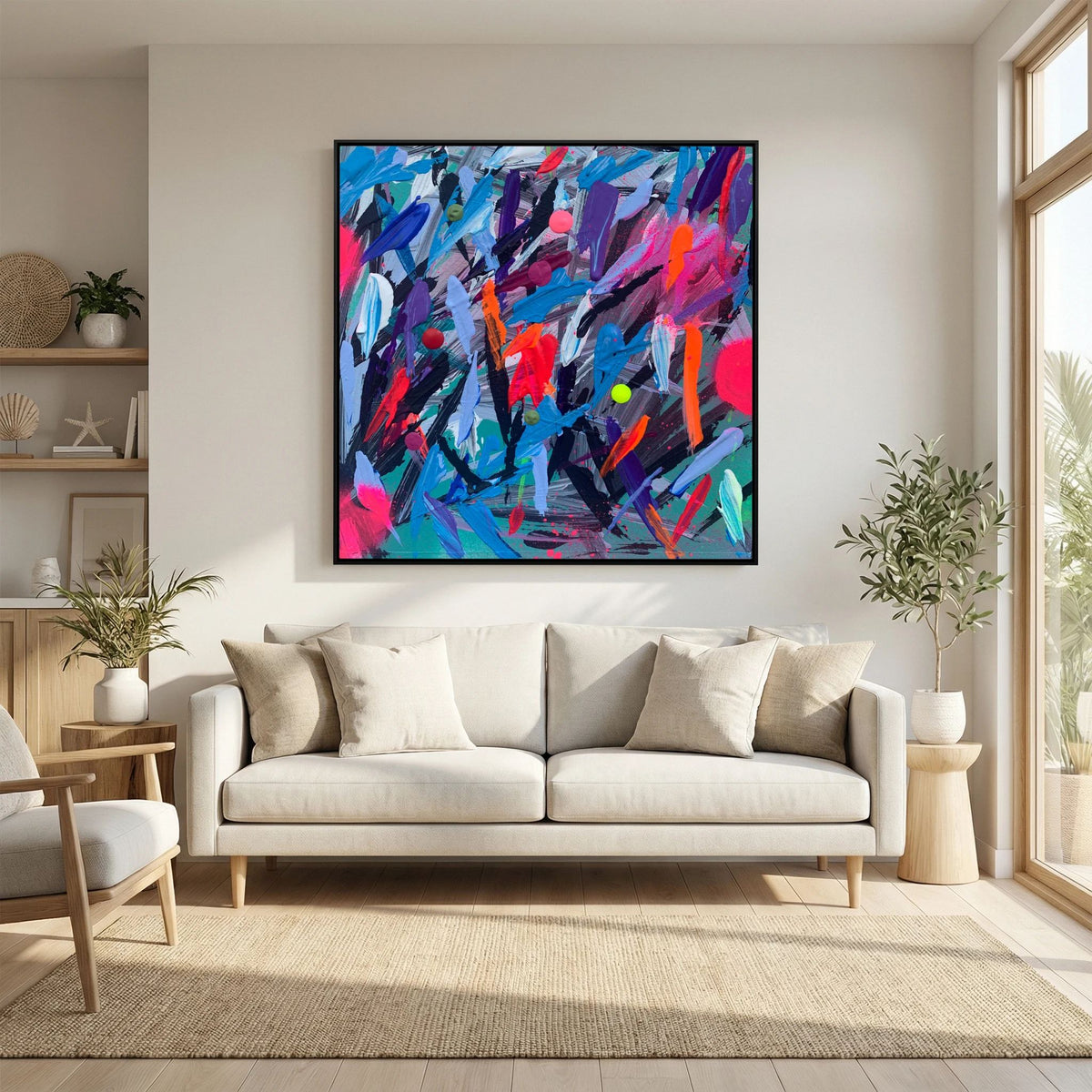 BLUE JAY (2020) PRINT ON CANVAS 