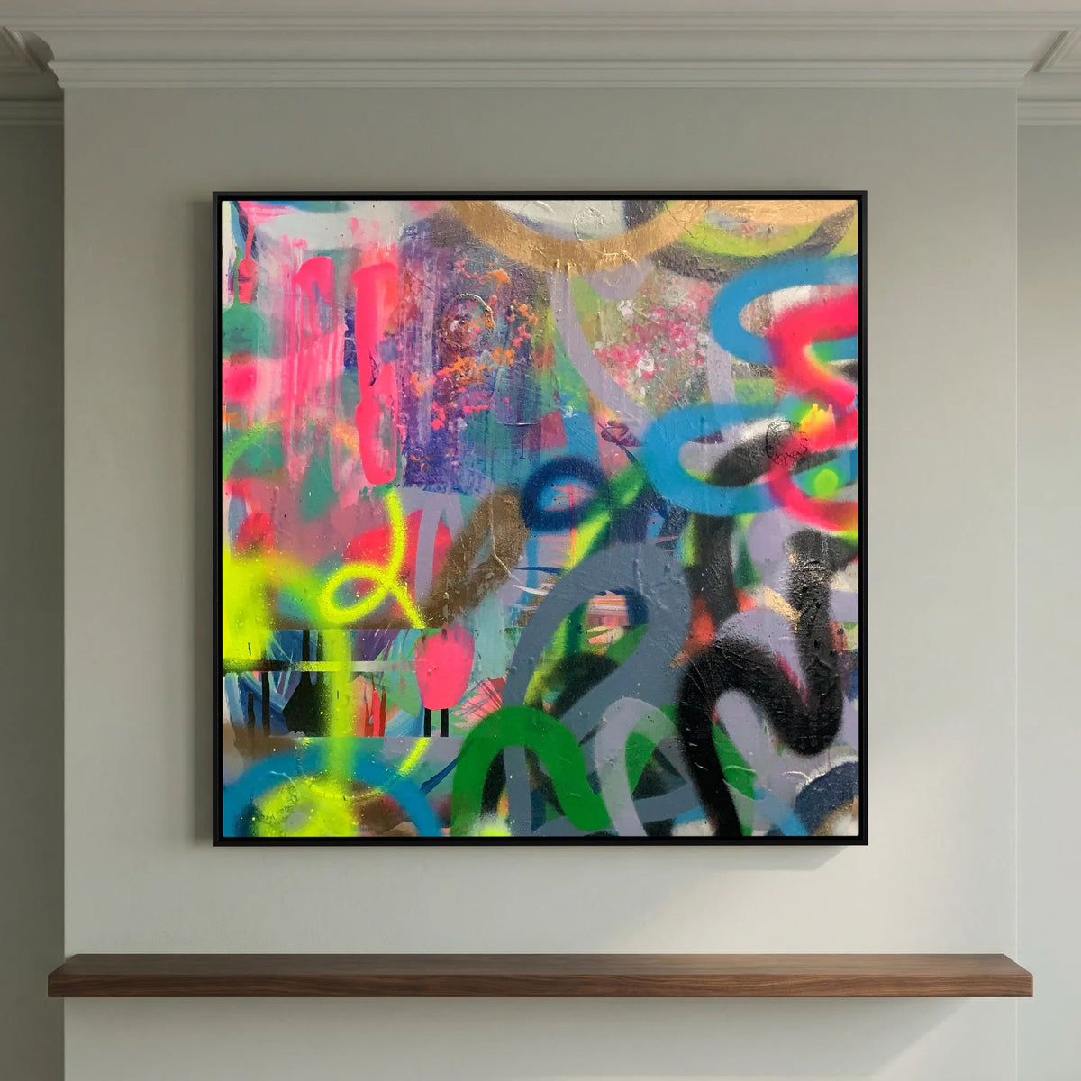 ADRENALINE PRINT ON CANVAS   