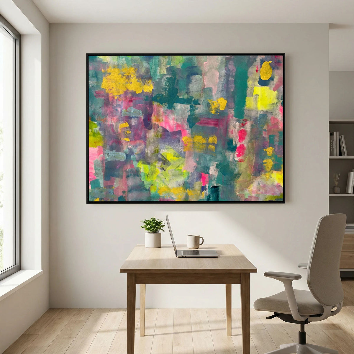 GARDEN IN SUMMER (2023) CANVAS PRINT   
