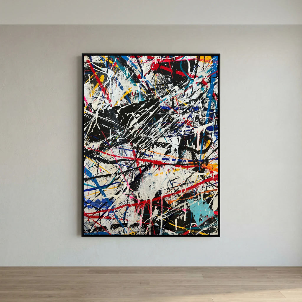 DESTRUCTION  (2024) CANVAS PRINT   